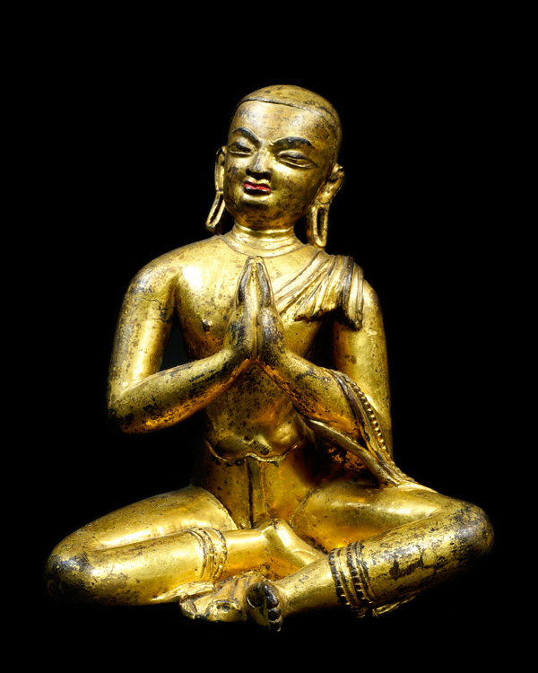 Gilt Bronze Figure of Avalokitesvara