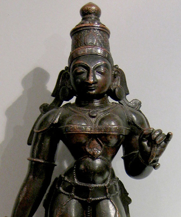 A Large Figure of Sri Devi