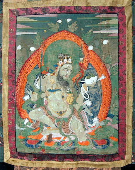 Mahakala Brahmanarupa, in the form of a Siddha