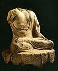 Seated torso of Buddha