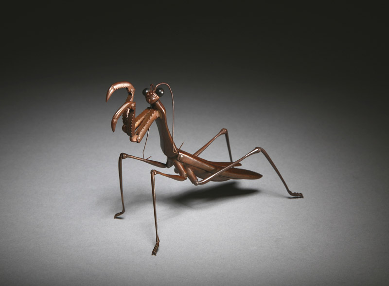 A Fully Articulated Model of a Praying Mantis