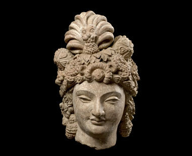 Bodhisattva head