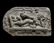 Reclining goddess