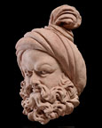 Bearded head