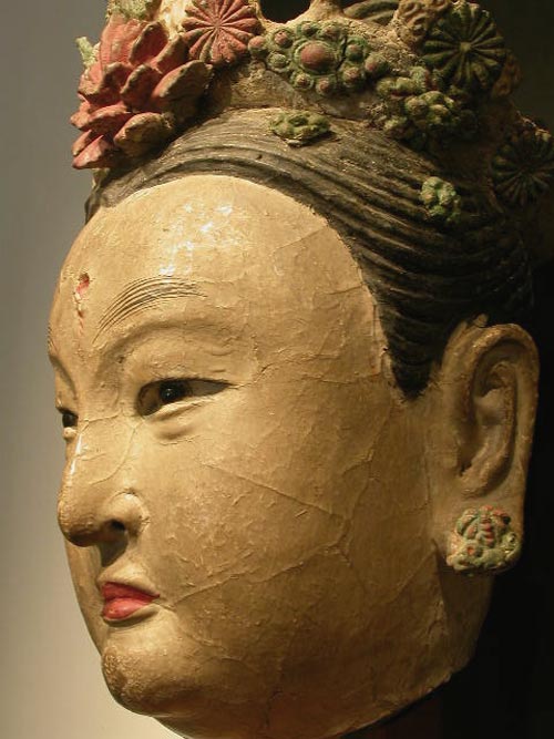 Bodhisattva head