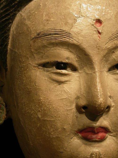 Bodhisattva head