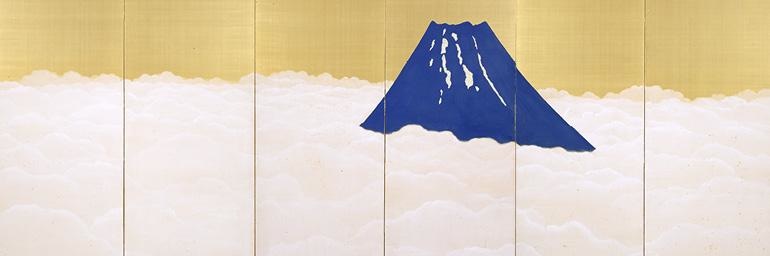 <i>Mount Fuji Rising above Clouds</i>