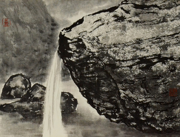 Mansheng Wang, <i>Waterfall Series IV</i>
