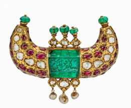 Mughal Horn Pendant