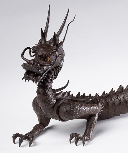 Myōchin Kiyoharu. An articulated figure of a dragon