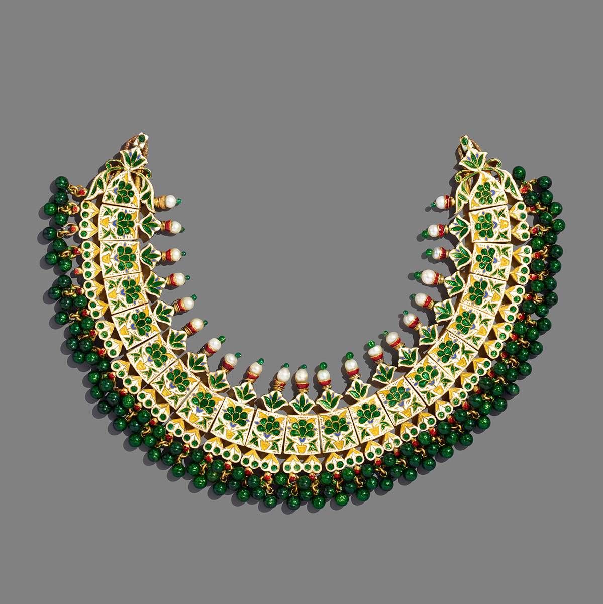 A Reversible Enamelled Necklace