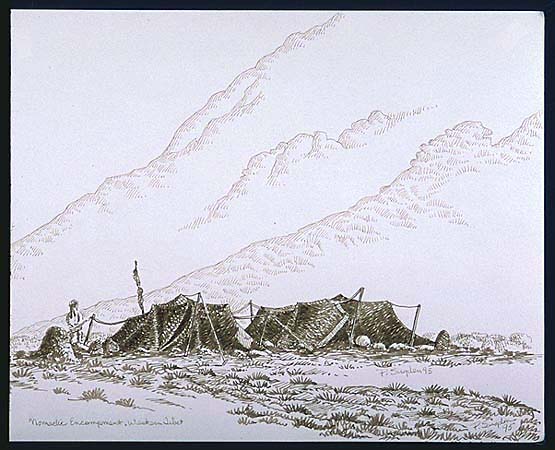 Nomad Tents, Western Tibet