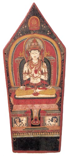  Panel from a Buddhist Ritual Crown