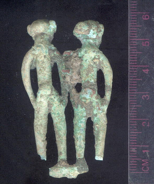Dong Son bronze naked couple