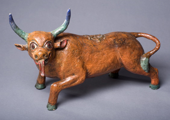 Papier Mache Bull