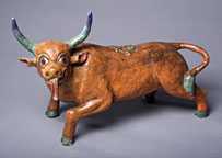 Papier Mache Bull