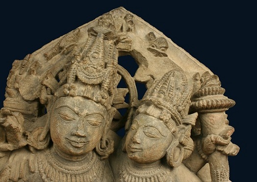 Stele of Vishnu and Lakshmi