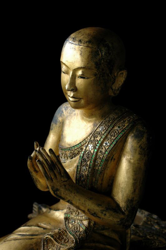 19th Century Mandalay Disciples of Buddha