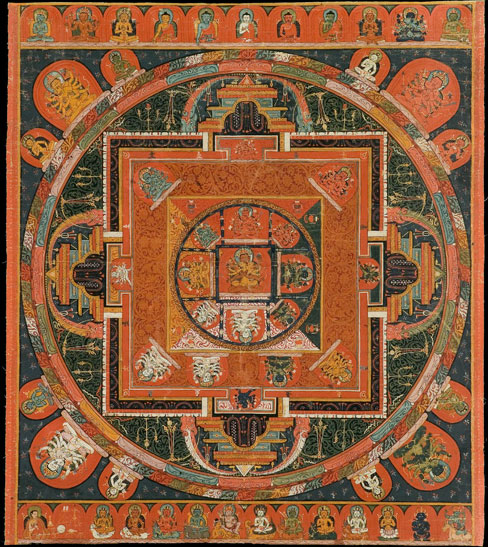 Manjuvajra Thangka