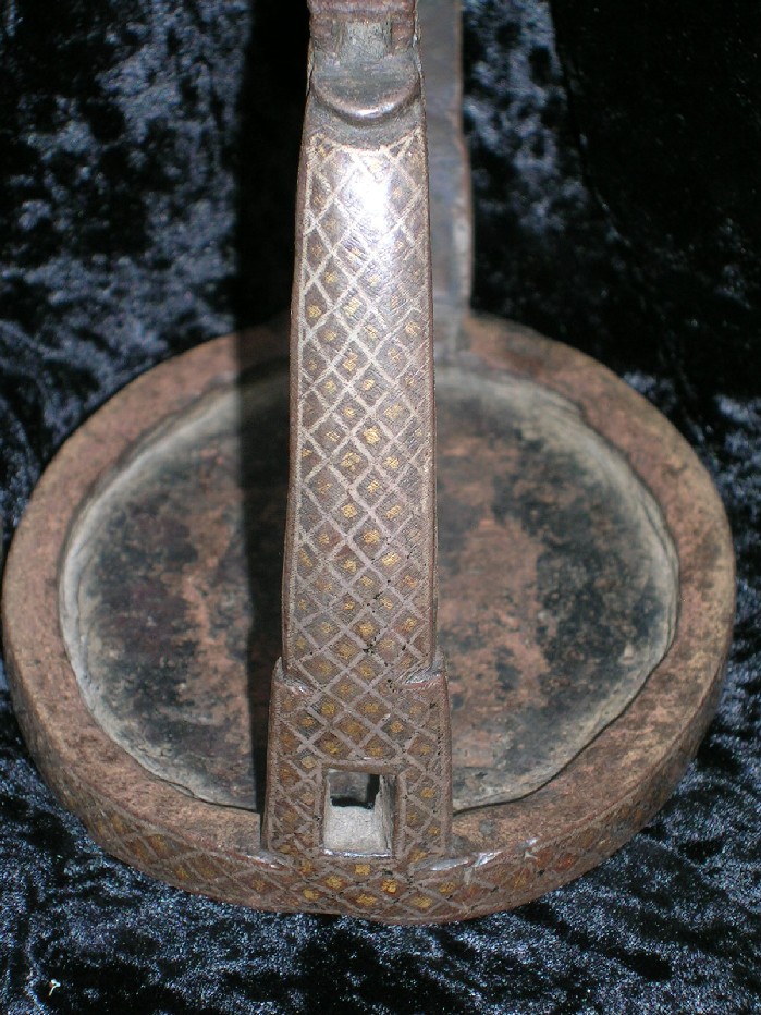 A pair of ceremonial stirrups