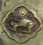 Two lions and the jewels