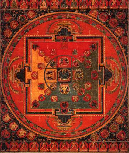 Mandala of an Esoteric Form of Manjusri