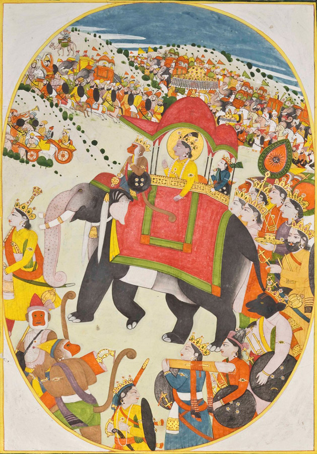 An Illustration to the Ramayana
