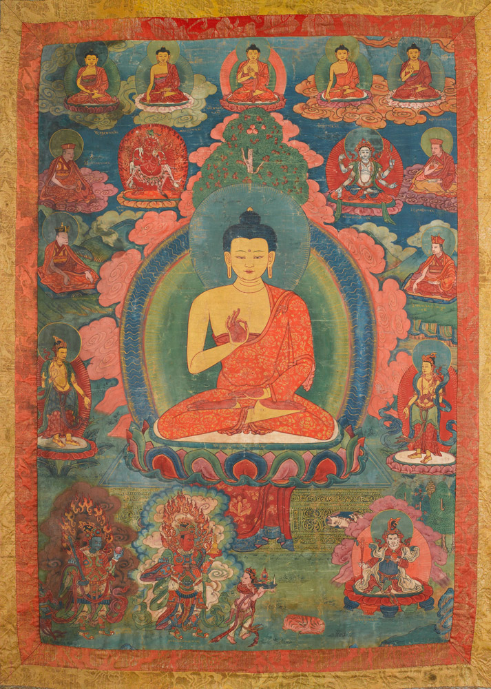 Thangka of Trakpa Tondrup (1550-1617)
