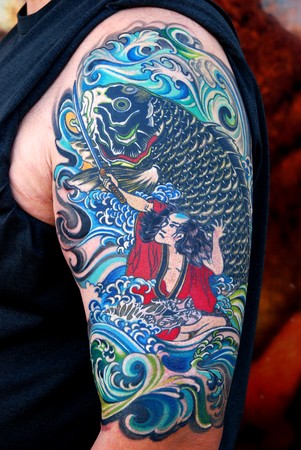  Sleeve Tattoos on 59178 Japanese Half Sleeve Tattoos Jpg
