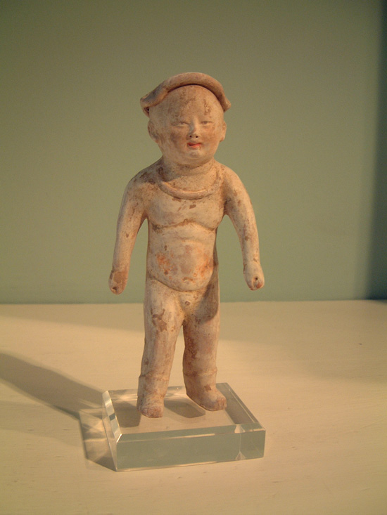 Chinese Song dynasty pottery baby boy