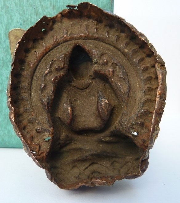 Crowned Buddha plaque