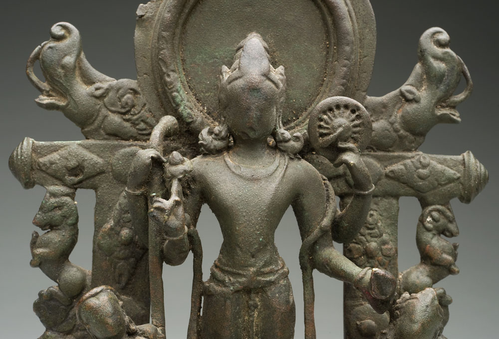 Vishnu with Lakshmi and Garuda
