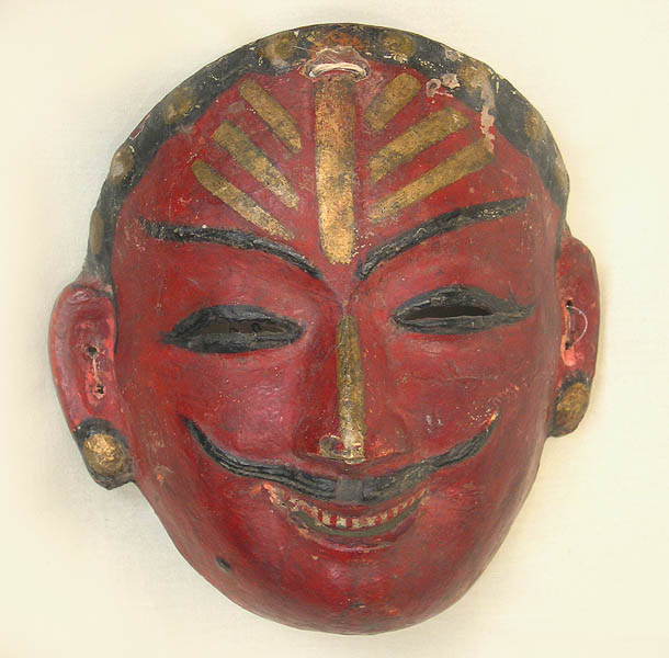 Red Newar Mask