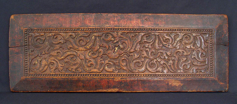 Carved Manuscript Cover
