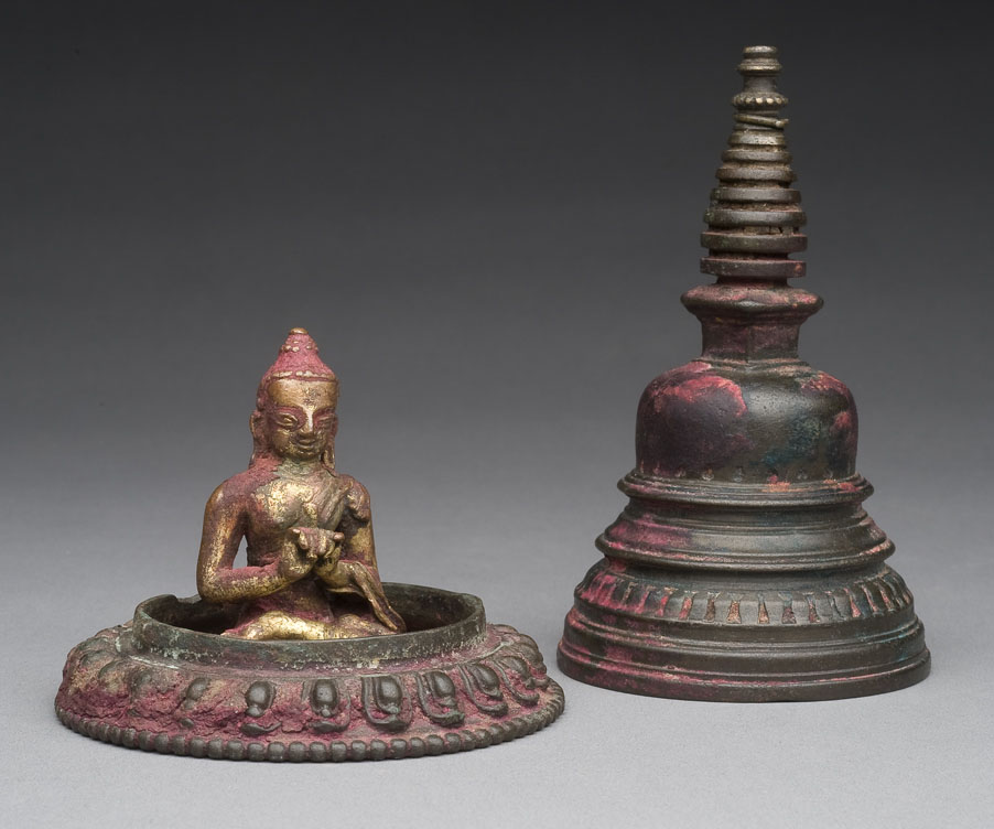 Stupa with Vairocana