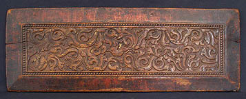 Carved Manuscript Cover