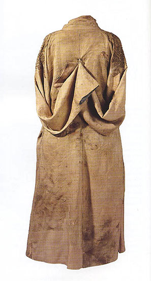 Robe with �all-weather� sleeves