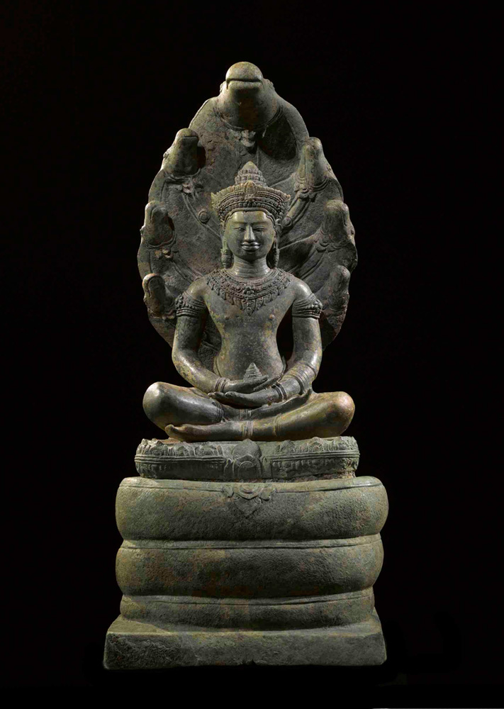 A Snake-hooded Buddha