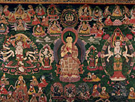 Maitreya, Avalokitesvara and Sitatapatra