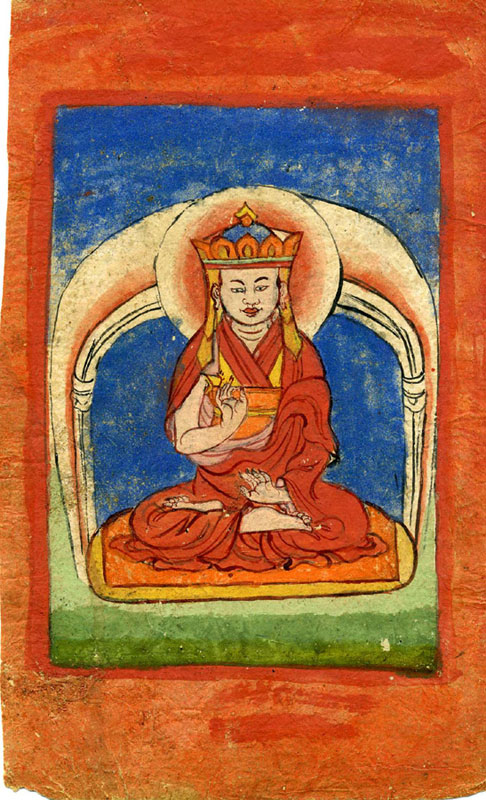 A Bon Tsakli painting