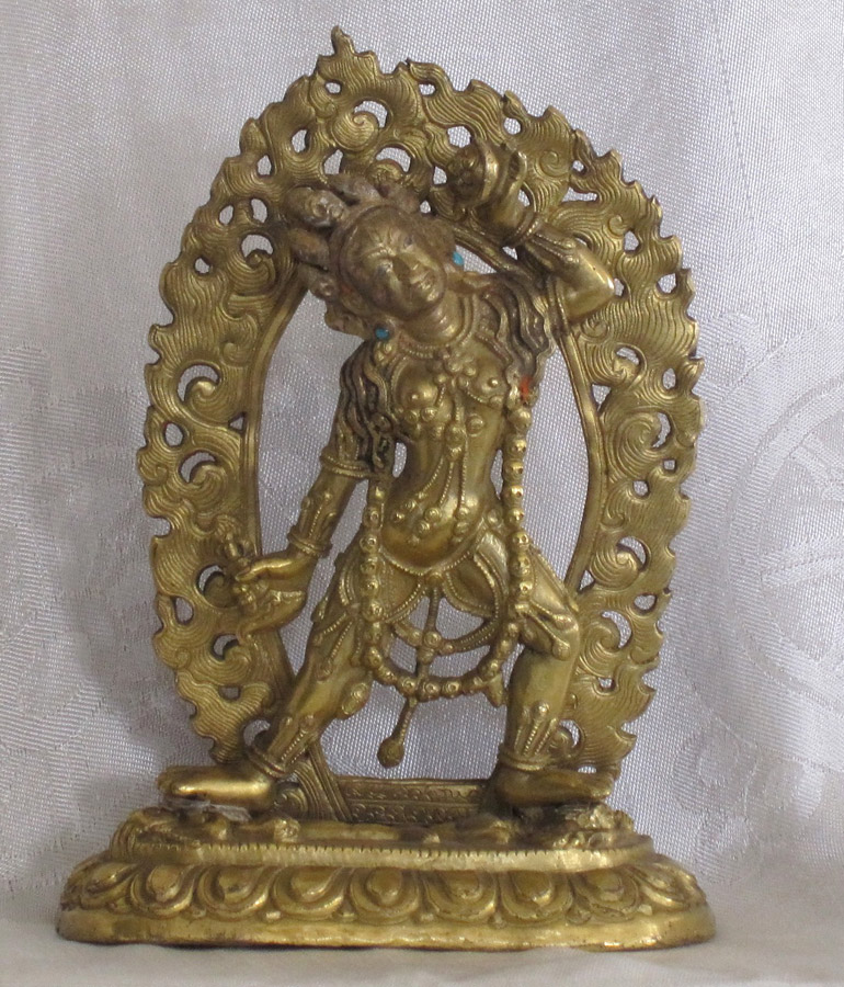 Gilt bronze image of Savarbuddhadakini