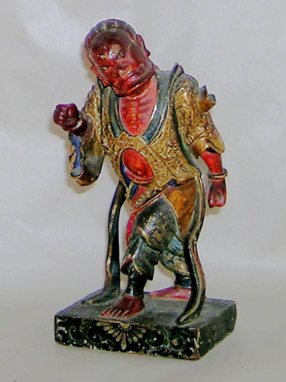 A fine figure of <i>Shun Feng Er</i>
