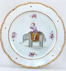 A Famille Rose Plate