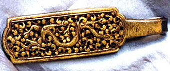 Pierced iron fasteners