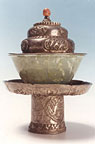 Teacup stand and cover