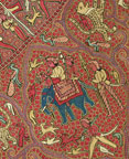RUMAL, embroidered cover