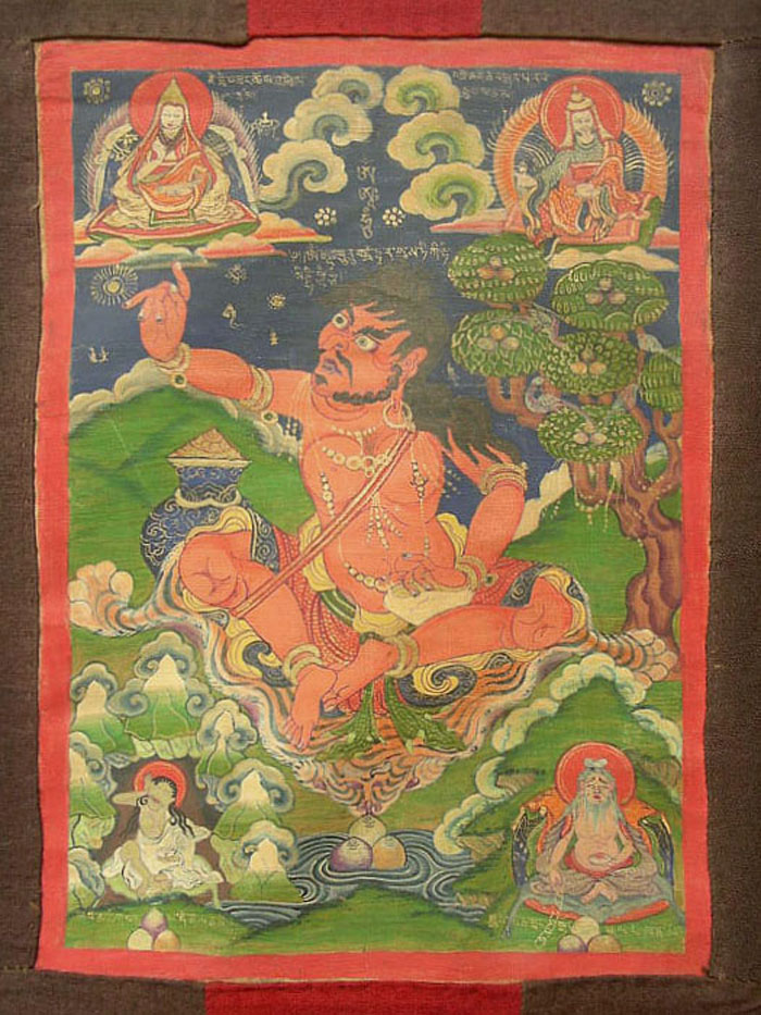 Thangka: Mahasiddha