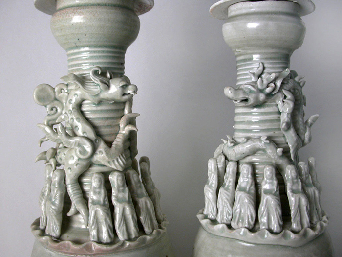 Chinese Sung Dynasty Ceremic Vessels (celedon)