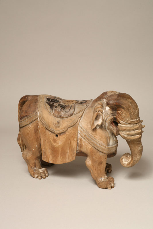 Elephant which was the mount for a temple diety