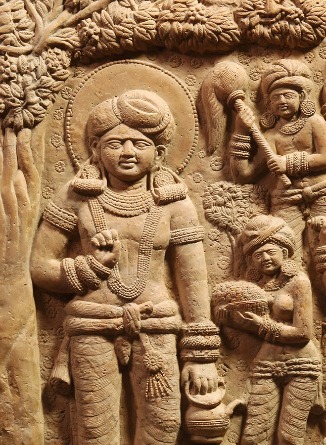 Votive Plaque with Bodhisattva